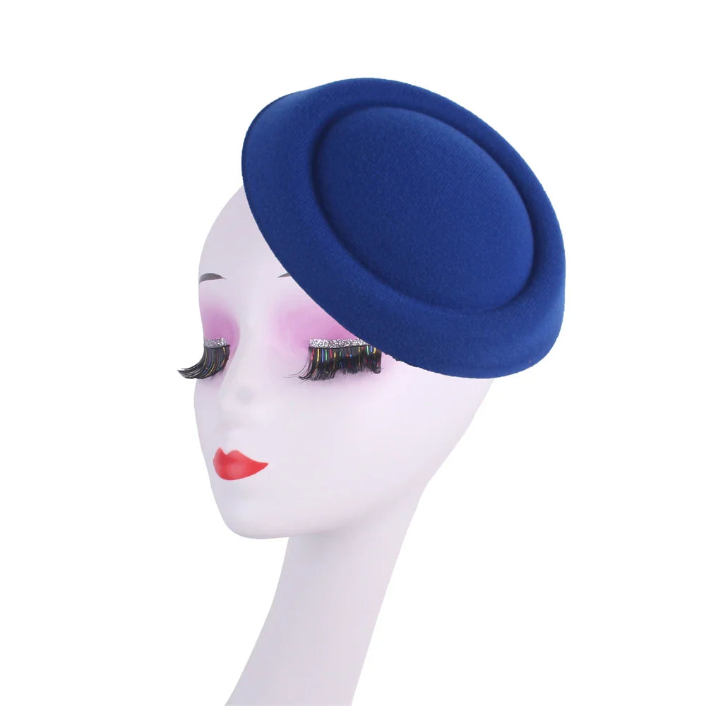 17CM Fascinator Bases for DIY Hair Accessories - Ladies' Wedding Hat, Millinery Cap for Bridal Chapeau