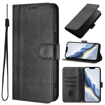Samsung Galaxy A17 & A07 4G/5G Case - Vintage Leather Flip Wallet Cover with Cash Slots