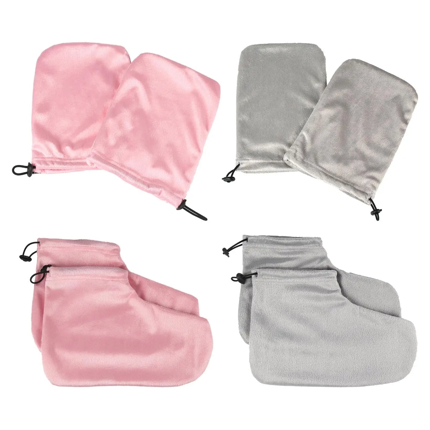 Paraffin Wax Mitts for Hands & Feet – Warmth Covers for Nail Art & Spa Treatments
