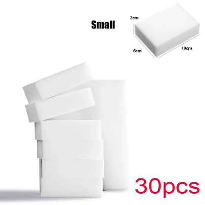 Melamine Magic Cleaning Sponges – Eraser Pads for Kitchen, Bathroom & Office, Multi-Size 10x6x2cm & 10x7x3cm