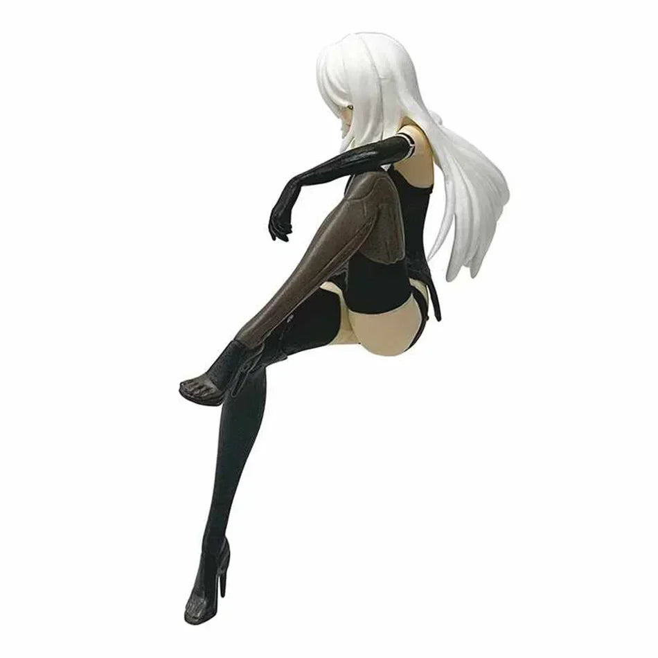 Nier Automata 2B Yorha No.2 Type B Figure - 15cm SEGA Chokonose PVC Anime Collectible Model Toy
