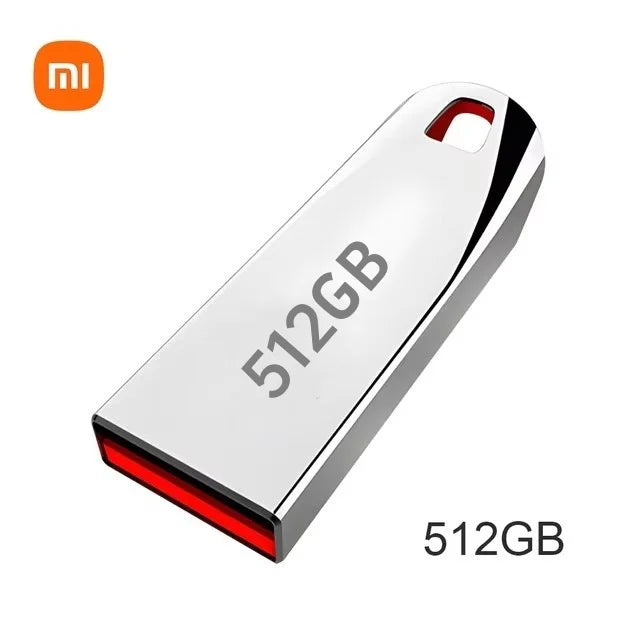 Xiaomi 2TB USB 3.0 Metal Flash Drive - High-Speed Pendrive, Available in 1TB, 512GB, 256GB, Waterproof USB Storage