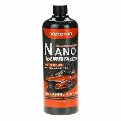 500ML/250ML Car Ceramic Coating – 9H Hardness Nano Glass Polish for Car Detailing & Protection