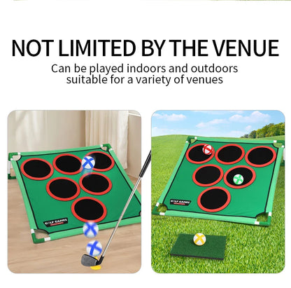 Govllfoz Golf Practice Mat – Warm & Cozy Gaming Blanket for Golf Techniques, Sticky Ball, Tiled or Hanging