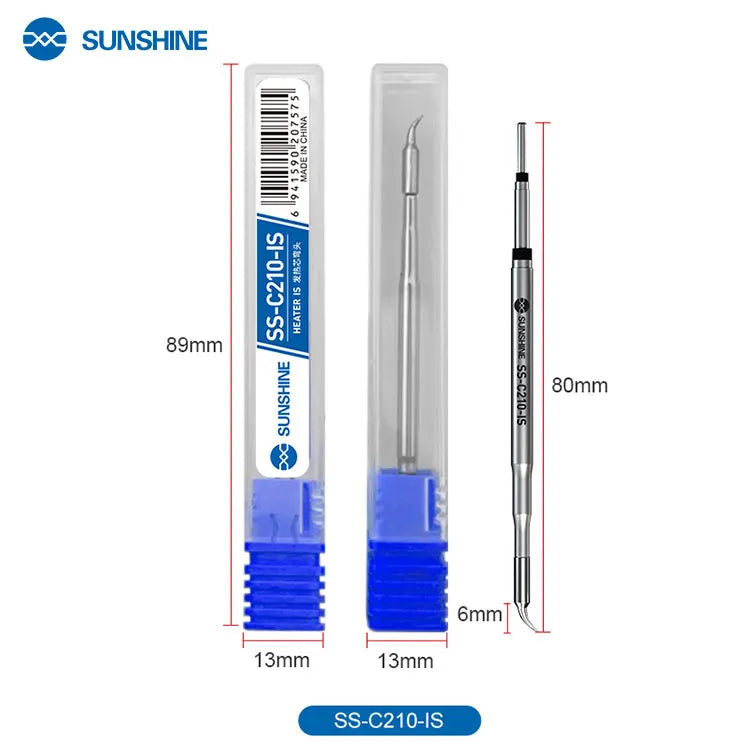 RELIFE Super Fine Soldering Tips C210 C245 C115 – Professional Iron Tips for GVM T210 T115 Stations