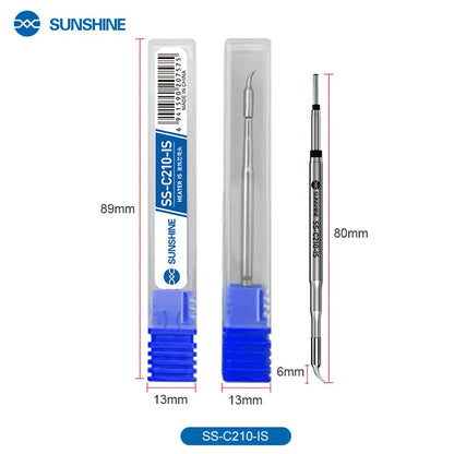 RELIFE Super Fine Soldering Tips C210 C245 C115 – Professional Iron Tips for GVM T210 T115 Stations