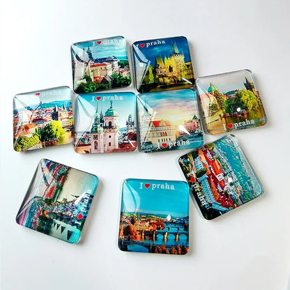 50x50mm Square Badge Press Machine - Rotating Manual for Refrigerator Magnets, Business Gifts, Home & Office Use