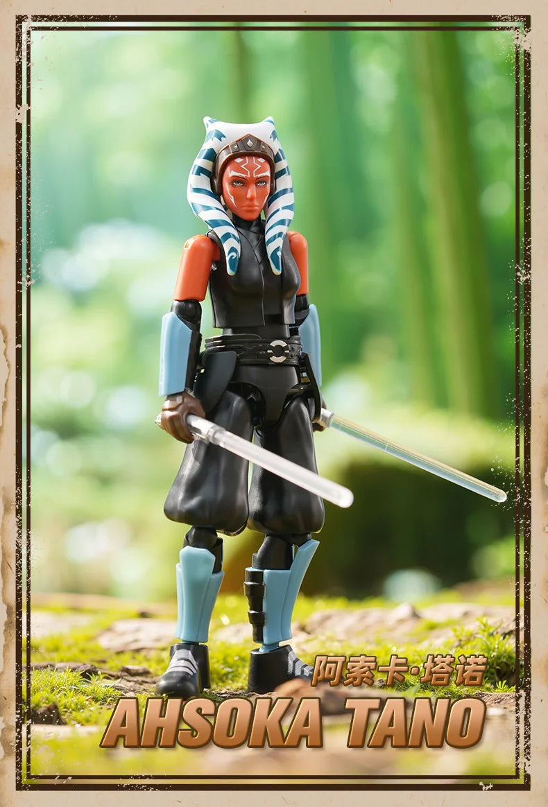 BLOKEES GV01 Star Wars Mandalorian Action Figure – Mando Djarin, Grogu, Boba Fett & Stormtrooper Collectible Toy Gift