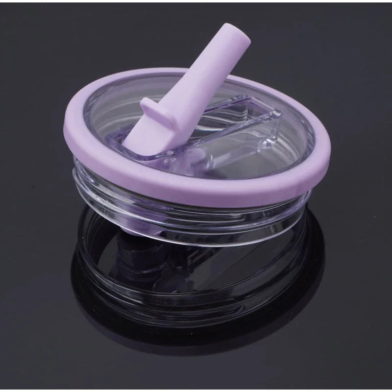Spill-Proof Cup Cover for Stanley 40oz – Replaceable Environmental Protection Spiral Straw Cover Accessory