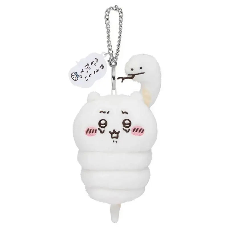 11CM Kawaii Chiikawa Hachiware Usagi Plush Keychain — Soft Cartoon Doll Bag Pendant Toy Gift