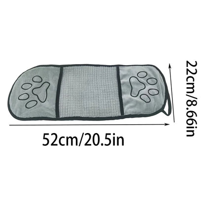 Large Absorbent Pet Towel – Dog and Cat Bathing Towel, Fast Drying