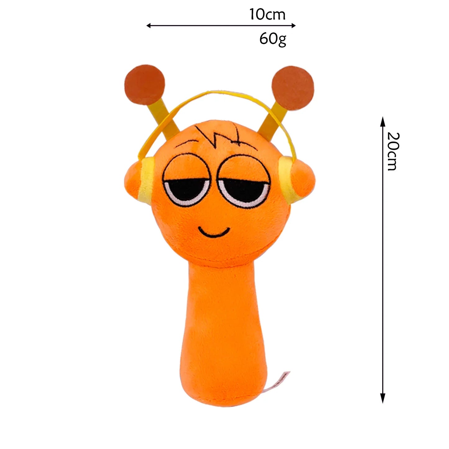 Sprunki Plush Doll Toy — Cartoon Stuffed Pillow for Kids, Birthday & Christmas Gift