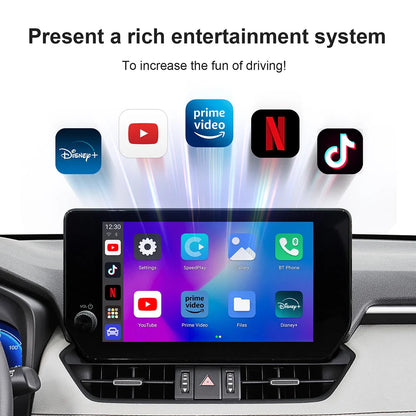 CarPlay AI Box Android 13 Wireless – Smart Android Auto TV Box for YouTube & Netflix Compatible with Toyota, Mazda, Hyundai, Ford, Kia & More
