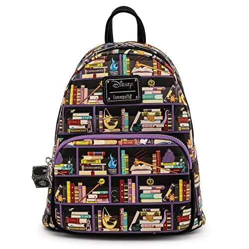 Disney Inside Out Sadness Mini Backpack – PU Leather Cartoon Rucksack for Girls, Cute Cosplay Storage Bag