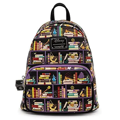 Disney Inside Out Sadness Mini Backpack – PU Leather Cartoon Rucksack for Girls, Cute Cosplay Storage Bag