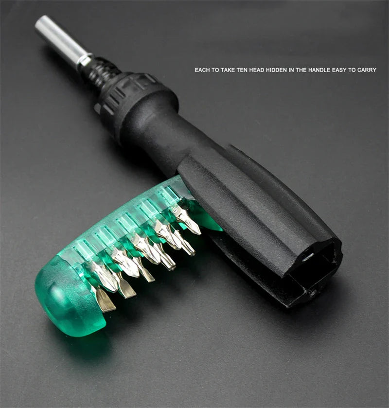 Magnetic Screwdriver Bit Set – Multi-Function Phillips Hand Tool Kit for Home & Car Repair
