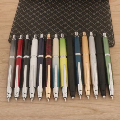 JinHao 10 Matte Black Fountain Pen — F/EF Nib Writing Pen for Office, School & Gifts