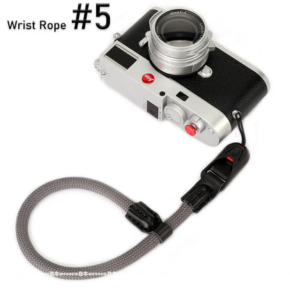 Nylon Rope Sling Quick Release Camera Strap – Wrist & Neck Shoulder Strap for Fujifilm, Sony, Nikon, Canon & Leica Mirrorless Cameras