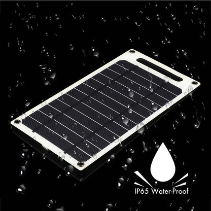 New 30W Solar Panel - Factory Direct Sales Solar Mobile Phone Power Bank - Portable Power Supply for Car, Yacht, RV