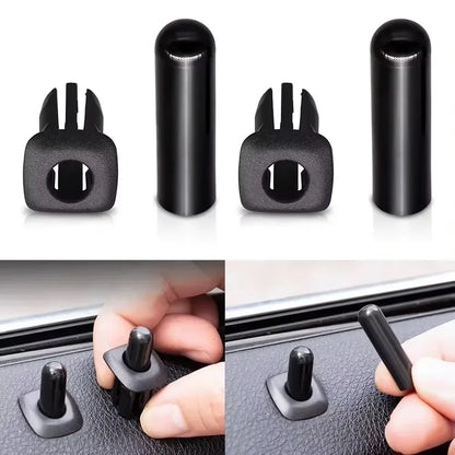 Car Door Lock Pin Covers - Security Latch Button Caps for BMW E60 E90 E70 E84 F10 F30 X5 X3 Series