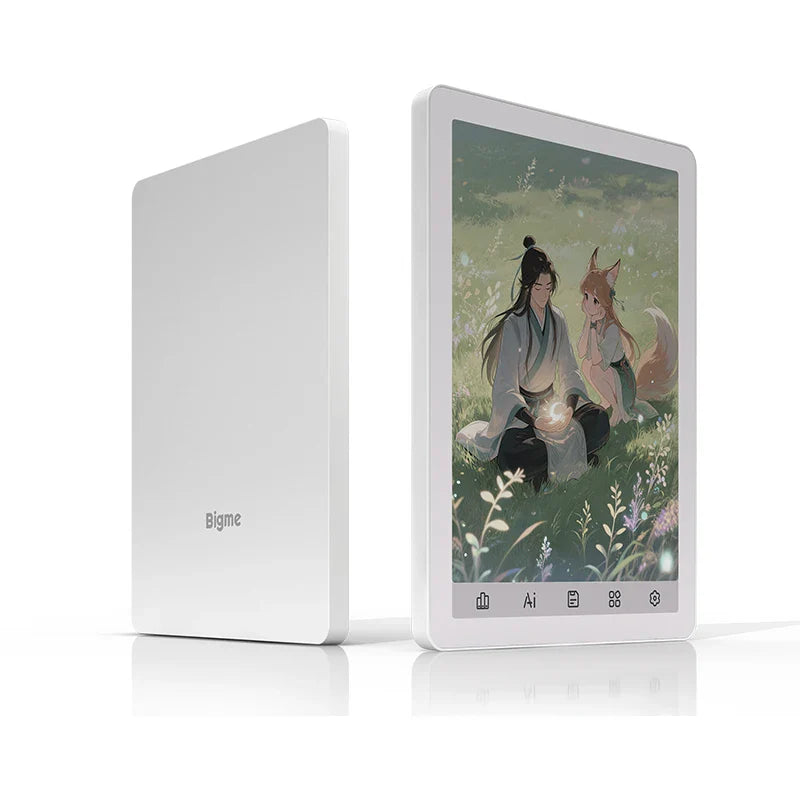 Bigme B6 6" E-Book Reader – E-Ink Display, 36-Level Front Light, Android 14, 4+64GB, Google Play