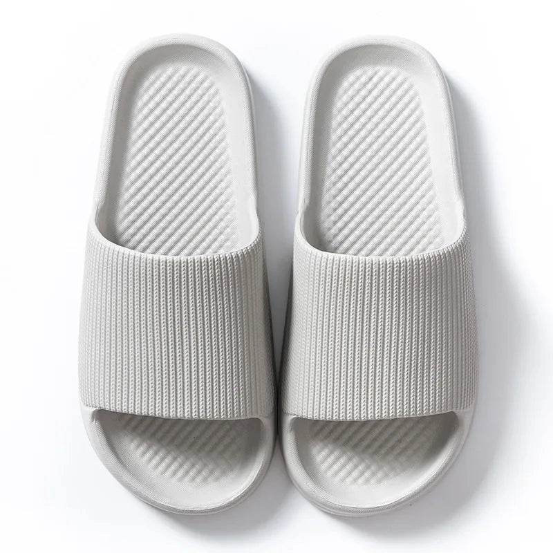 Women’s Thick Platform EVA Slippers – Soft Sole Non-Slip Indoor Bathroom Slides & Summer Fashion Sandals 2024