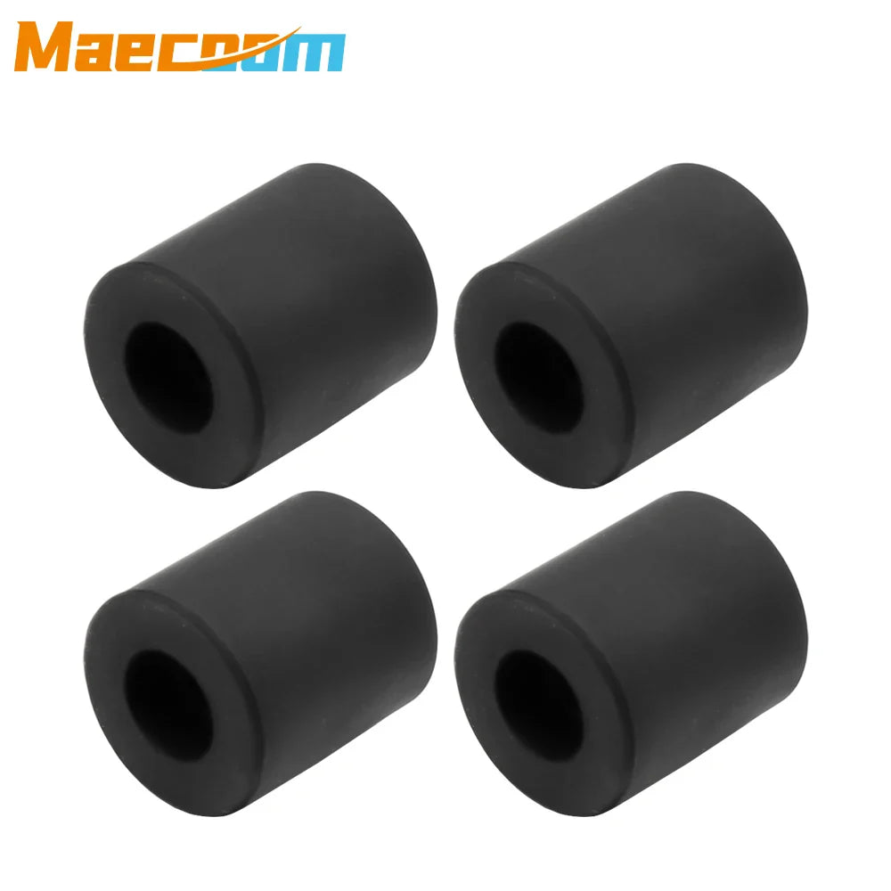 3D Printer Hot Bed Leveling Silicone Spacer Set – High Temperature Solid Column Parts Kit (3 Long + 1 Short) for CR-10/CR-10S/Ender-3 Repair & Upgrade Accessories