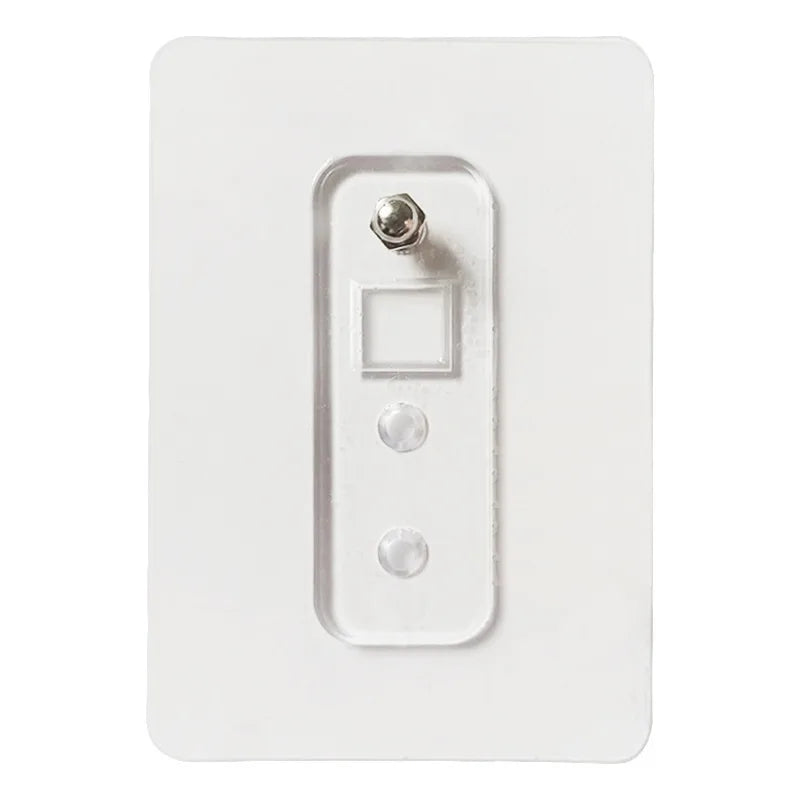 Stick & Stay: Non-Marking Hangers with No-Punch Screw Sticker - Your Nail-Free, Strong, and Sticky Hooks Solution!