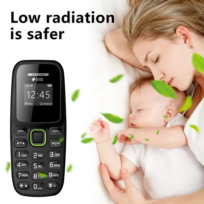 BM310 Small Mobile Phone | Unlocked Dual SIM, Bluetooth, Low Radiation, Automatic Call Recording & Compact Design