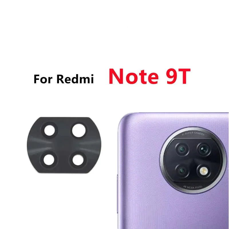Rear Back Camera Glass Lens Replacement for Xiaomi Redmi Note Series with Repair Tools Kit
