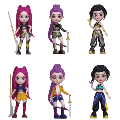 2025 KPop Devil Hunter Blind Box Vinyl Toy — Rumi Mira Zoi Anime Character Collectible Doll & Birthday Gift