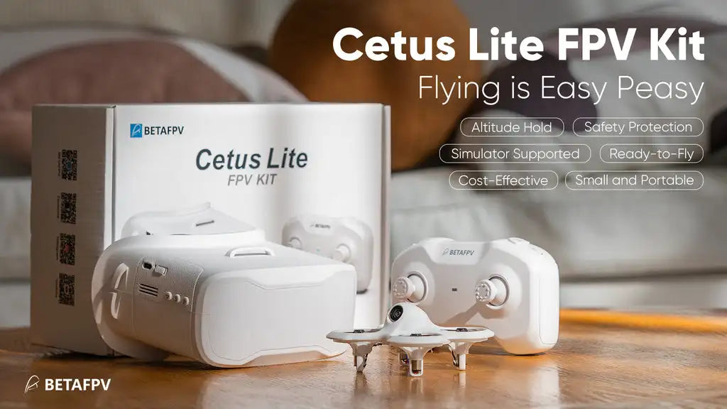 BETAFPV Cetus Lite FPV Drone Kit — RC Quadcopter for Beginners & Hobbyists