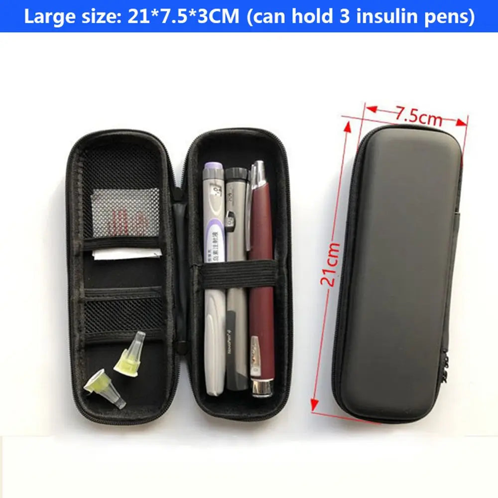 Portable Diabetic Insulin Cooling Bag — Pill Protector & Medical Ice Pack, Insulated Travel Organizer Case