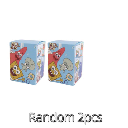 SpongeBob Blind Box Figure - Bikini Bottom Sitting Fish Car Ornament & Cute Desktop Collectible Gift