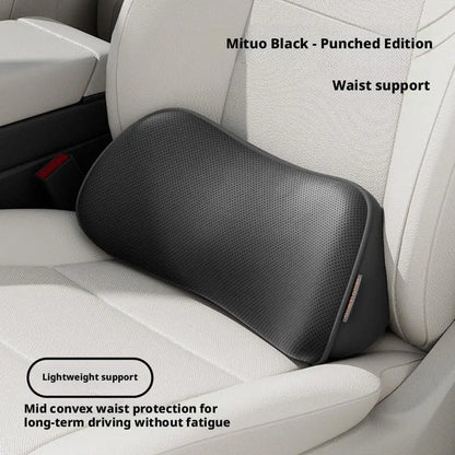 Breathable Car Seat Lumbar Support Pillow – Waist Protection Cushion for Office & Car Seat Comfort Accessories