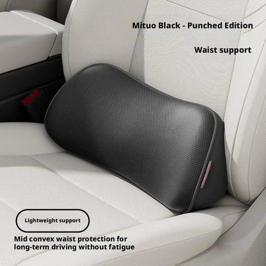 Breathable Car Seat Lumbar Support Pillow – Waist Protection Cushion for Office & Car Seat Comfort Accessories