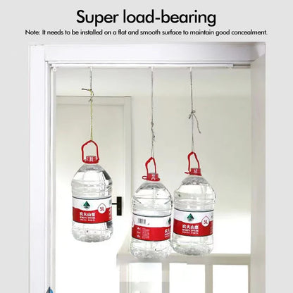 Strong Self-Adhesive Curtain Track: Nano Silent Sliding Top-Mounted or Side-Mounted Window Decor Accessory - No Punching Required