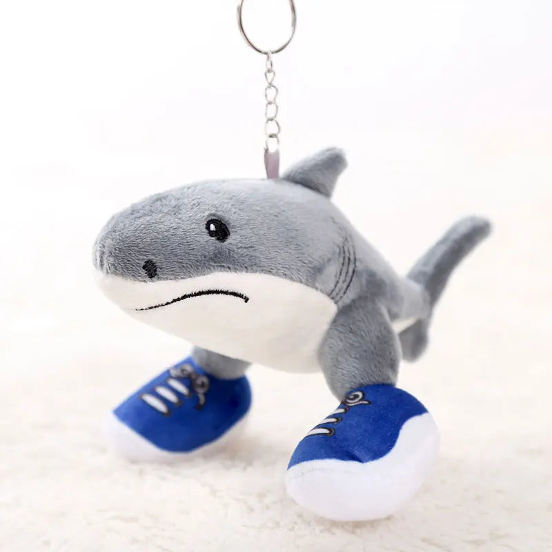 16-18cm Italian Brainrot Plush Keychain – Stuffed Doll Keyring Toy Gift