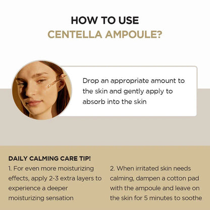 Madagascar Centella Asiatica Ampoule – Moisturizing & Firming Serum for Sensitive Skin