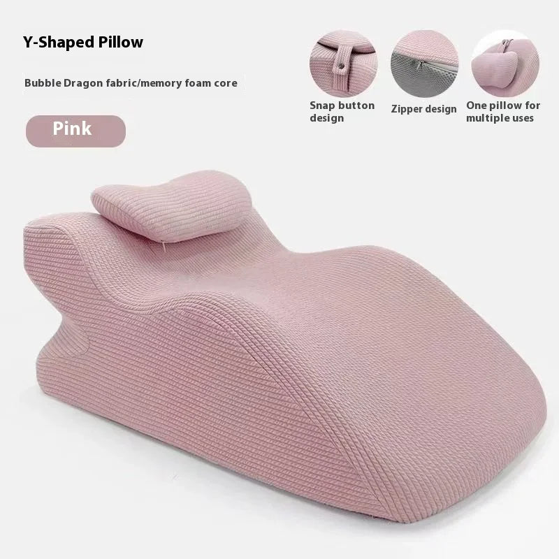 Multifunctional Bedside Reading & Lying Pillow — Prone Cushion for Sleeping, Phone Use, and Relaxation