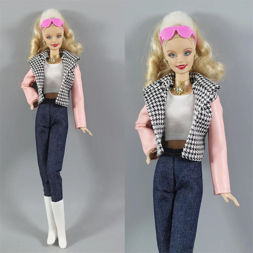 Handmade Doll Clothes Jumpsuit — Outfit for 11.5 Inch (30cm) BJD Dolls, Multiple Styles, Gift Doll Accessories