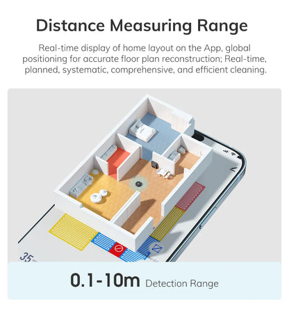 ILIFE T20S LDS Robot Vacuum Cleaner – 5000Pa, Auto Empty Dock, 60-Day Hands-Off Cleaning, Wet/Dry Sweeping & Mopping