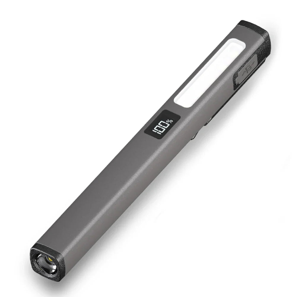 LED SMD Medical Pen Light with Clip – 120LM Inspection Flashlight, Pupil Lamp, 400mAh Rechargeable Pen Torch for Nursing & Medical Use