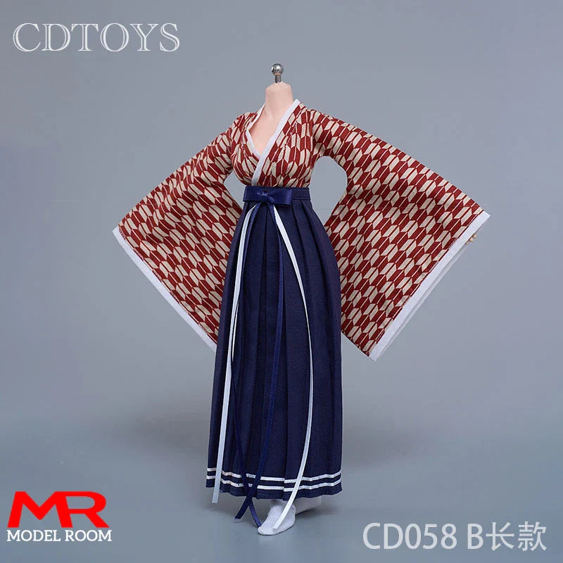 CDToys CD058 1/6 Scale Female Witch Kimono Costume – Doll Clothes for 12" Soldier Action Figures