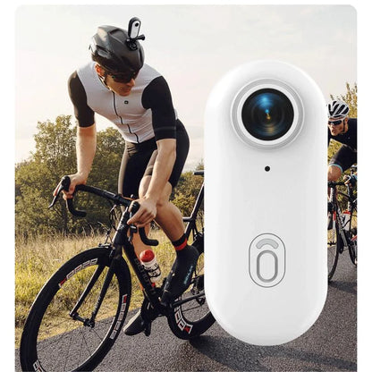 4K Bodycam Action Camera — Mini Full HD Sports Bike & Motorcycle Helmet/Handlebar Camera with WiFi and Long-Lasting Battery