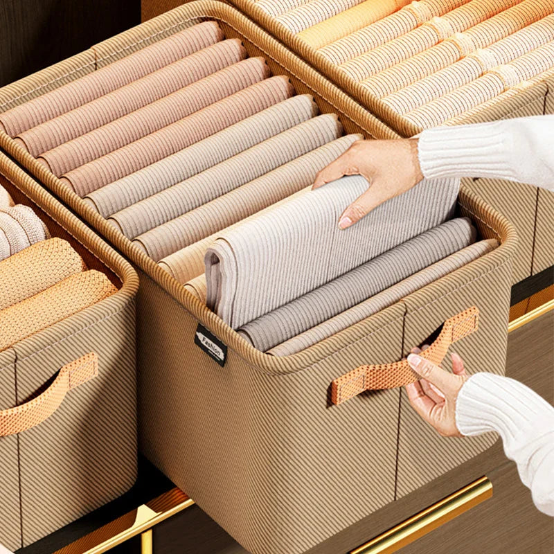 1/2/3PCS Collapsible Clothing Organizer – Closet Drawer Storage for Clothes, Pants & Toys