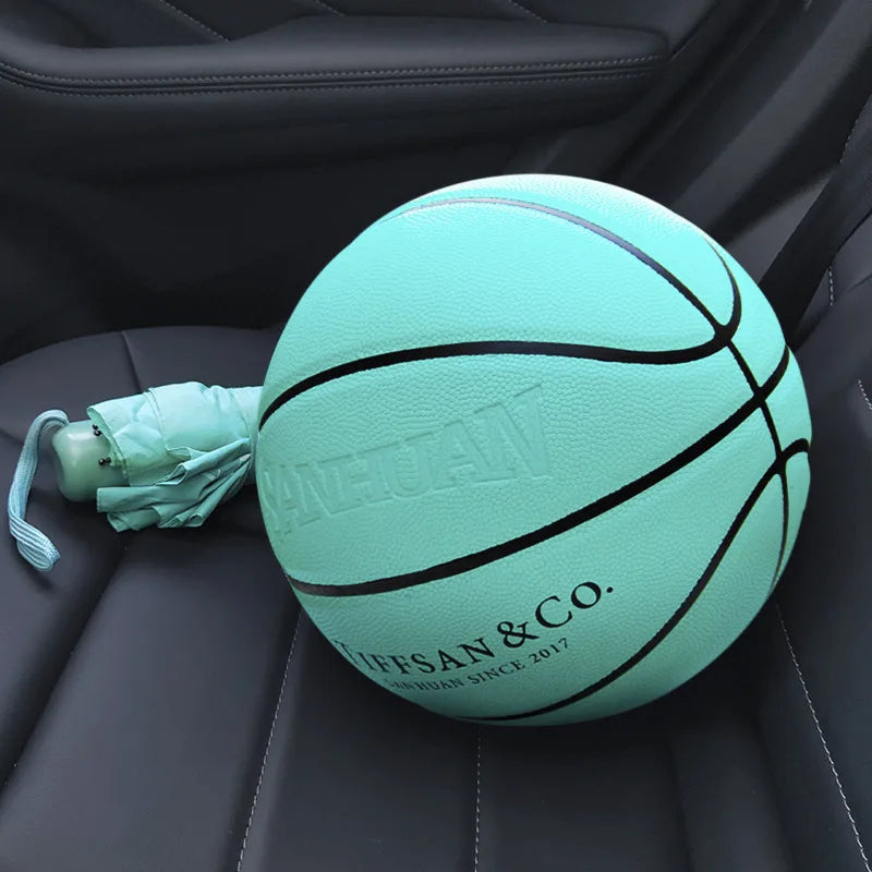 Silent Size 7# Basketball – Airless Foam Indoor & Outdoor Dribbling Training Ball