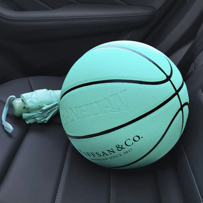 Silent Size 7# Basketball – Airless Foam Indoor & Outdoor Dribbling Training Ball