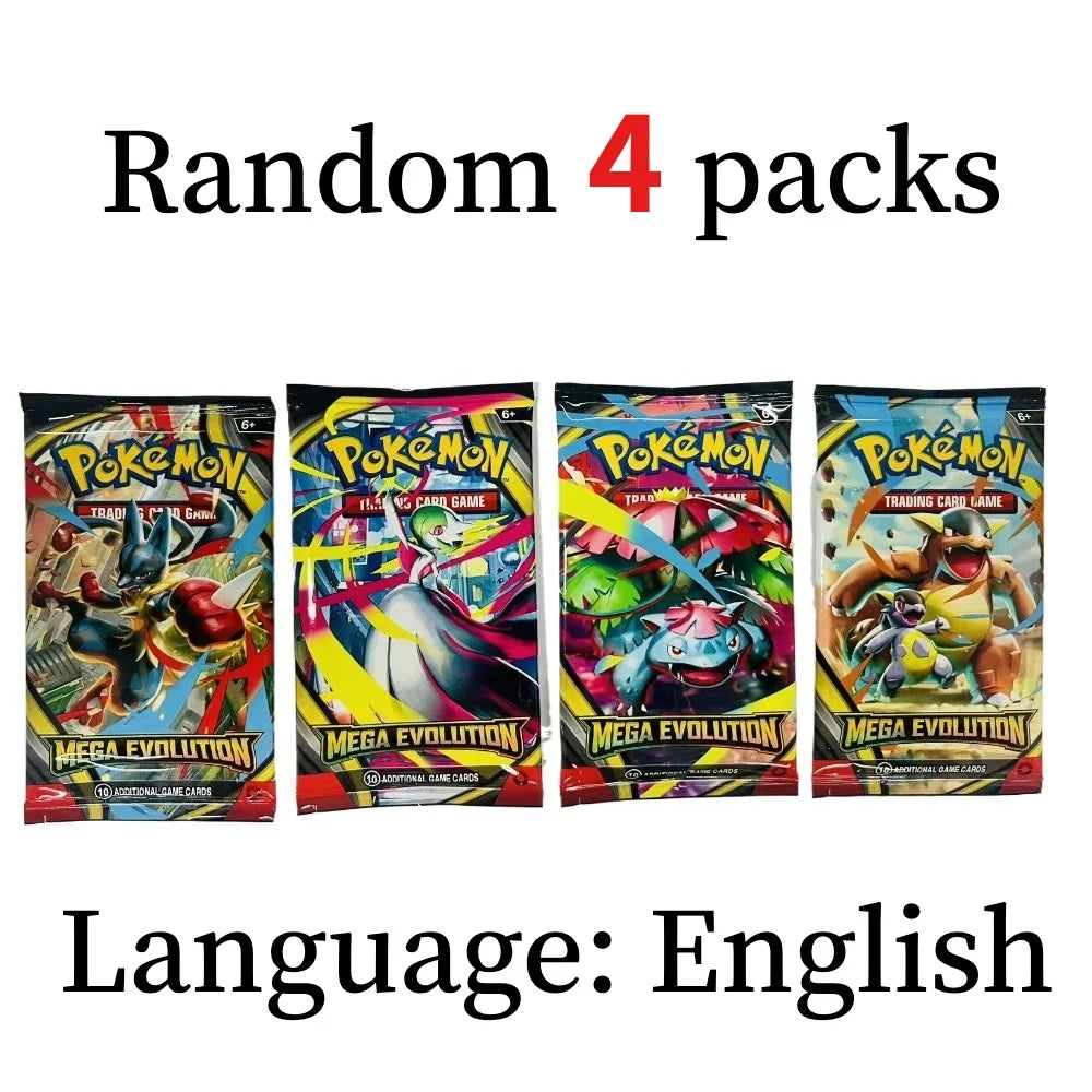 Pokemon TCG Mega Evolution Booster Box - English Trading Cards Phantasmal Flames Ascended Heroes Pack Set