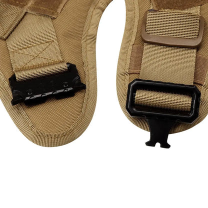 Large Dog Harness & Leash Set — Training & Walking Vest for German Shepherd, Malinois